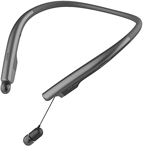 Exfit BCS-700 | רצועת צוואר אוזניות Bluetooth אלחוטית עם אוזניות נשלפות, תשובה אוטומטית על משיכת אוזניות